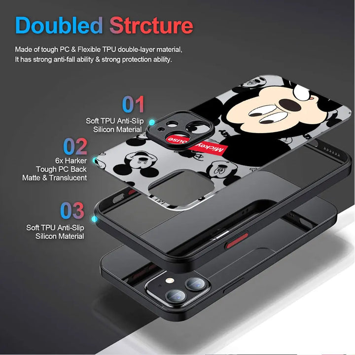 Big Mouse In Red Case for Samsung Galaxy