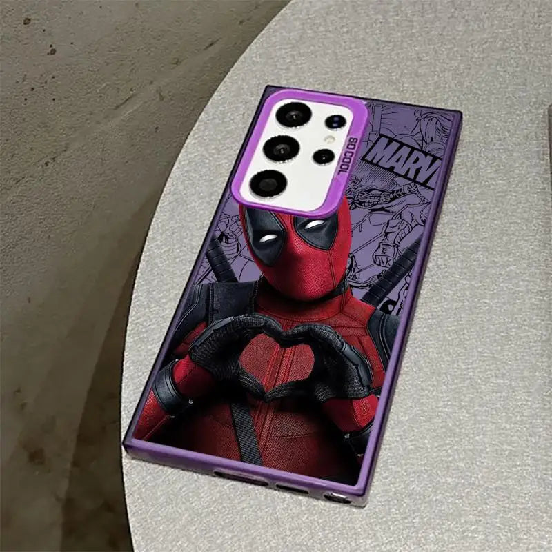 Shockproof Dead Ninja Purple 2 Case for Samsung Galaxy