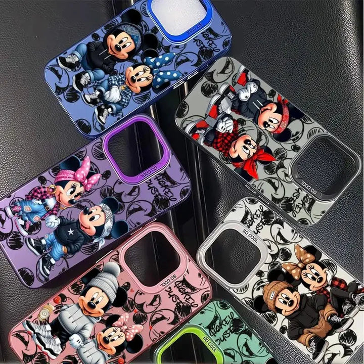 Little & Big Mouse White Case for iPhone