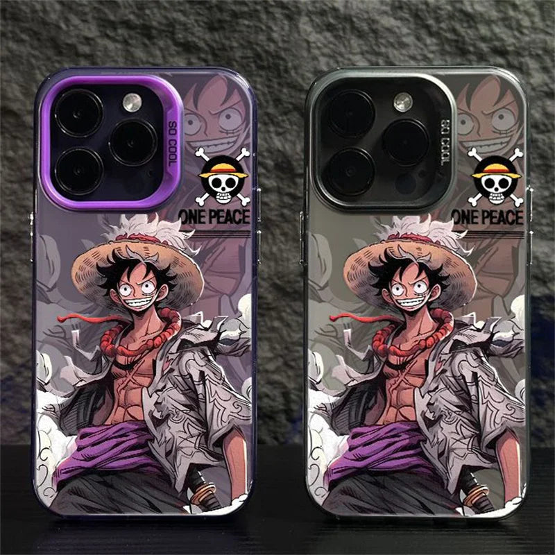 Luf Shockproof Purple Case For iphone
