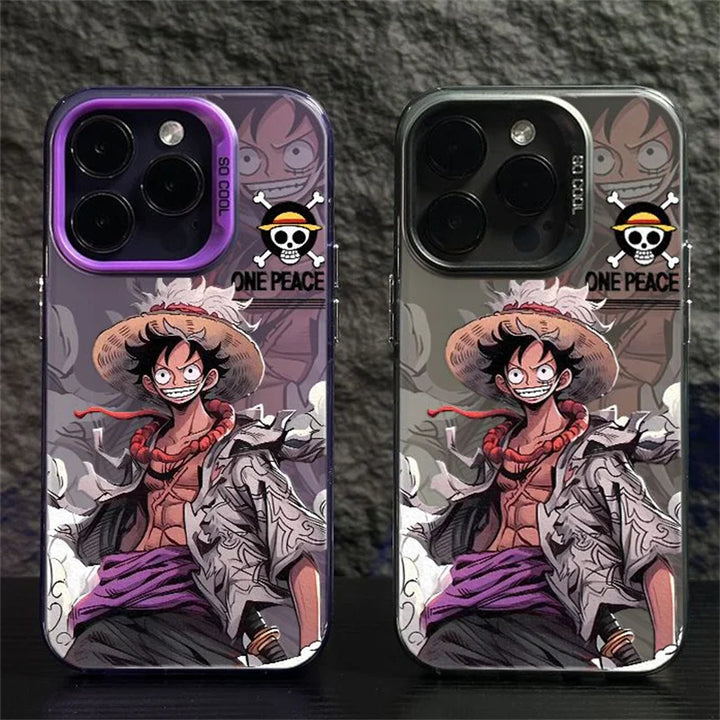 Luf Shockproof Purple Case For iphone