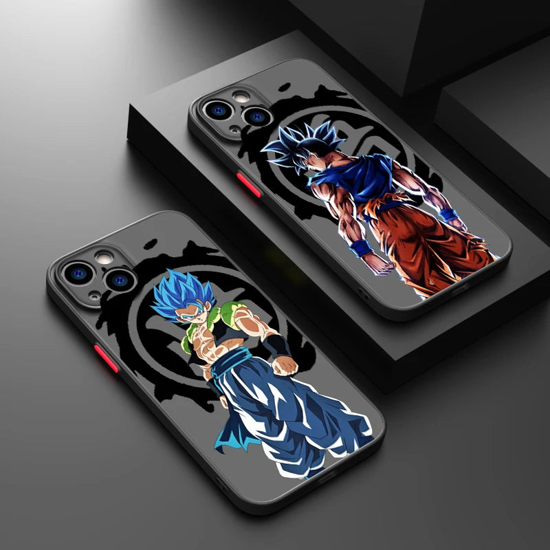 Super Saiyan Frosted Translucent 2 Case For iphone