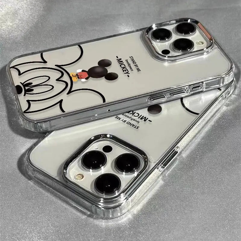 Clear Big Mouse Case For iPhone