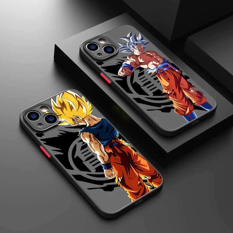 Super Saiyan Frosted Translucent 1 Case For iphone