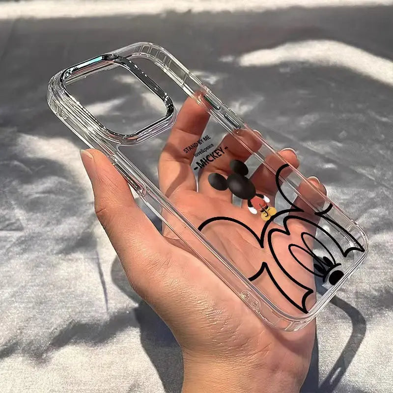 Clear Big Mouse Case For iPhone